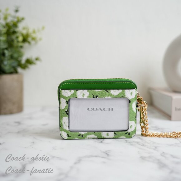 NWT Coach CBI58 Carmen Mini Crossbody Bag & CBL79 Zip Card Case With Floral SET - Picture 13 of 16